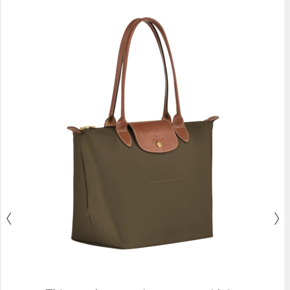 Longchamp Small Green Tote